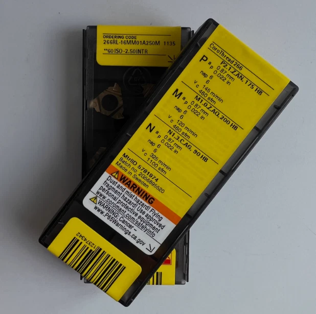 266RL-16MM01A250M 1135  /  Sandvik /10 PCS - Image 1 of 1