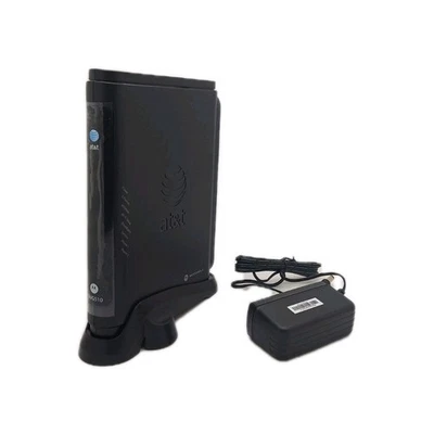Motorola NVG510 ATT Modem Wireless DSL Router used 581862-001 adapter & Stand - Image 1 of 3