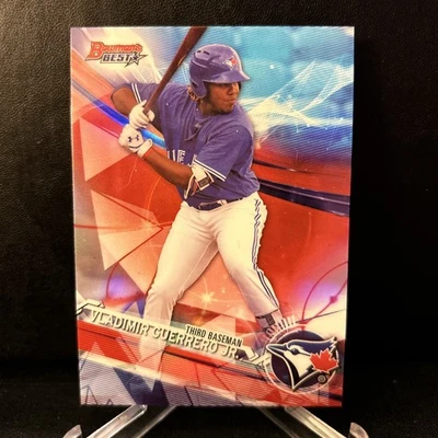 Vladimir Guerrero Jr. 💥 2017 Bowman's Best RC #TP-33 refractor - Blue Jays Foto 1 de 2