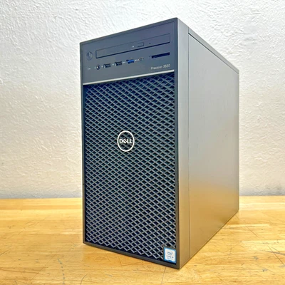 Dell Precision 3630 Tower Core i9-9900 3.1GHz 16gb Ram, 256GB SSD, Win11 Pro - Image 1 of 4