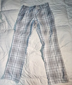 Nike Golf Tour Performance Women's Pants Dri-Fit Size 6 Gray Plaid - Picture 1 of 7