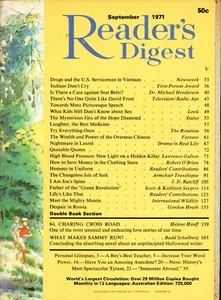 Reader's Digest Aust. - September 1971 - David Frost, Nero, Michael Henderson - Picture 1 of 2
