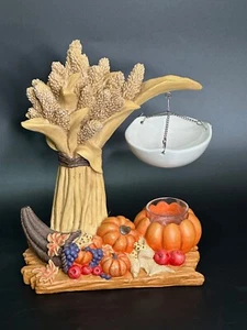 Yankee Candle Hanging Tart Warmer 2012 Harvest Cornstalk, Cornucopia, Pumpkins - Picture 1 of 10