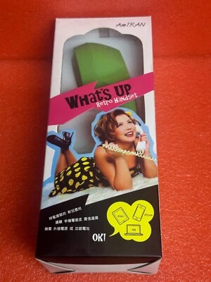 Wired Retro Telephone Handset Vintage Green Phone Classic Jack 3.5mm aux - Image 1 of 4