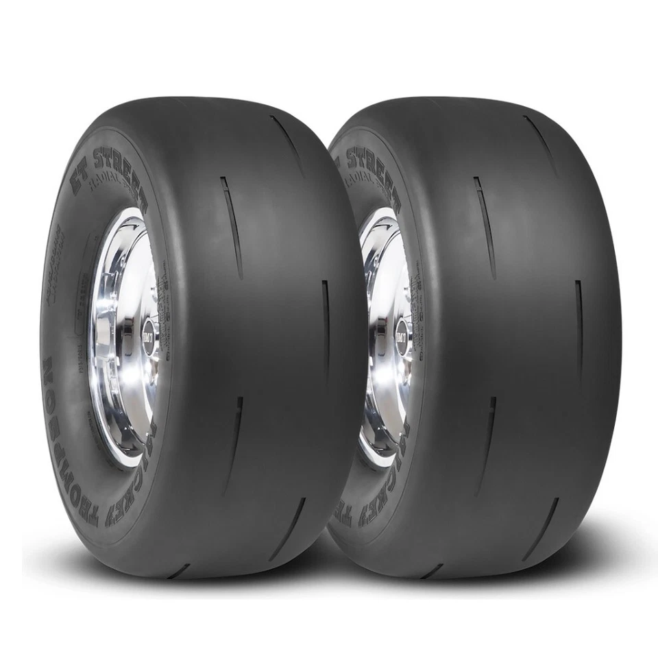 2-MICKEY THOMPSON ET STREET PRO DRAG RADIAL DOT TIRES 275/60R-15 3754X MTT250350 - Image 1 of 1