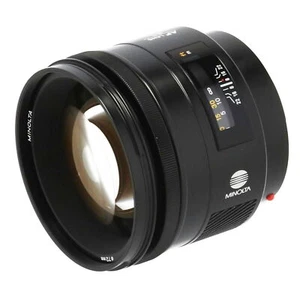 MINOLTA AF 85mm F1.4 Lens Serial: 123* B Rank - Picture 1 of 5