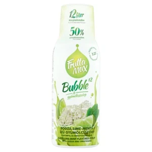 FruttaMax Holunder-Lime-Minze Sirup 500ml, Bubble 50% Fruchtanteil - Bild 1 von 1