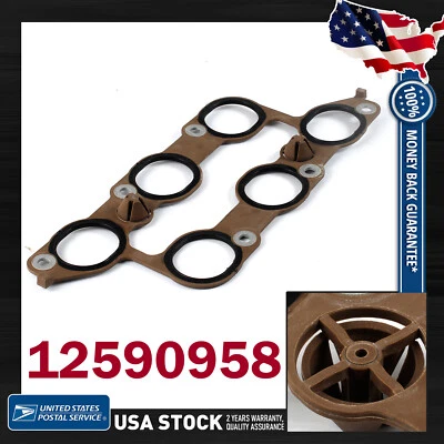 12590958 Juntas de colector de admisión ajuste inferior para Chevrolet Camaro 2010-2011 3,6 L Foto 1 de 4