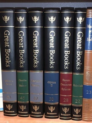 Великие книги западного мира 90-х Britannica 6 книг слева продаются отдельно - Изображение 1 из 4