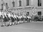 East German Young Pioneers On The March 1950 Old Photo