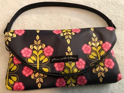 BOLSO DE PAÑALES COLORIDO PETUNIA PEPINILLO INFERIOR CON ALMOHADILLA BOLSO DE HOMBRO Foto 1 de 4