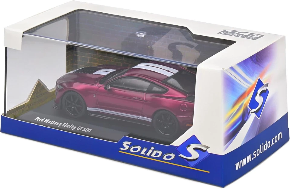 1/43 SOLIDO - FORD USA - MUSTANG SHELBY GT500 COUPE FAST TRACK 2020 4311510