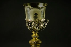 Messkelch silber kuppa Abendmahlskelch 19 cm italy - Bild 1 von 5
