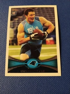 2012 LUKE KUECHLY TOPPS NFL ROOKIE CARD RC #433 CAROLINA PANTHERS BOSTON COLLEGE - Picture 1 of 2
