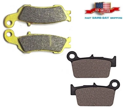 Pastillas de freno delanteras traseras para Yamaha YZ250F 2007-2020 / YZ250FX 2015-2021 Foto 1 de 4