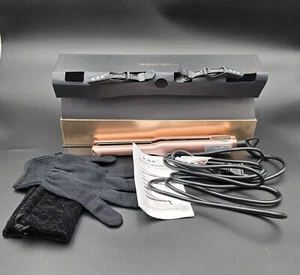 K&K 2 in 1 Wet and Dry Hair Straightener - Rose Gold QY-1098 - Picture 1 of 7