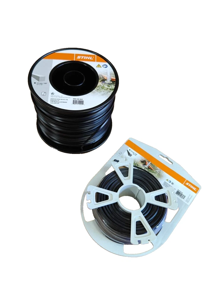 Filo decespugliatore quadrato quadro STIHL diametro 3,3 mm PROFESSIONAL ORIGINAL