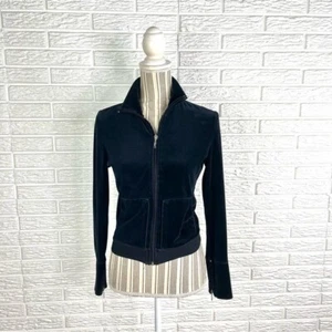 Chaqueta ligera Rampage Girls negra cuello falso cremallera frontal talla mediana - Imagen 1 de 8