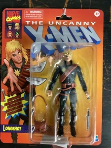 X-Men Marvel Legends Retro Longshot Action Figure 6" Hasbro - Picture 1 of 2