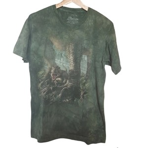 The Mountain T Shirt 2013 Jerry Lofaro Baby T Rex Dinosaur Tie Dye Size XL