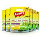 6X Carmex Lime Click Stick Moisturising Dry And Chapped Lip Balm With Spf15 425G
