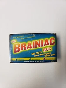 The Brainiac Box - 600 Facts Every Smart Person Should Know (Test, Quiz, Game) - Picture 1 of 10