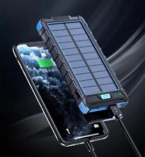 Super 80000mAh USB Portable Charger Solar Power Bank LED For Cell Phone 2022