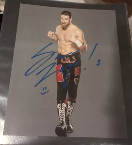 Foto de estudio firmada por Sami Zayn NXT WWE 8X10 - Imagen 1 de 1