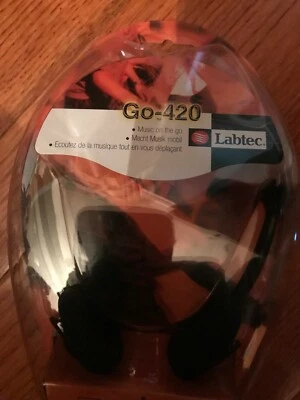 Auriculares de diadema Labtec Go 420 - negros Foto 1 de 2