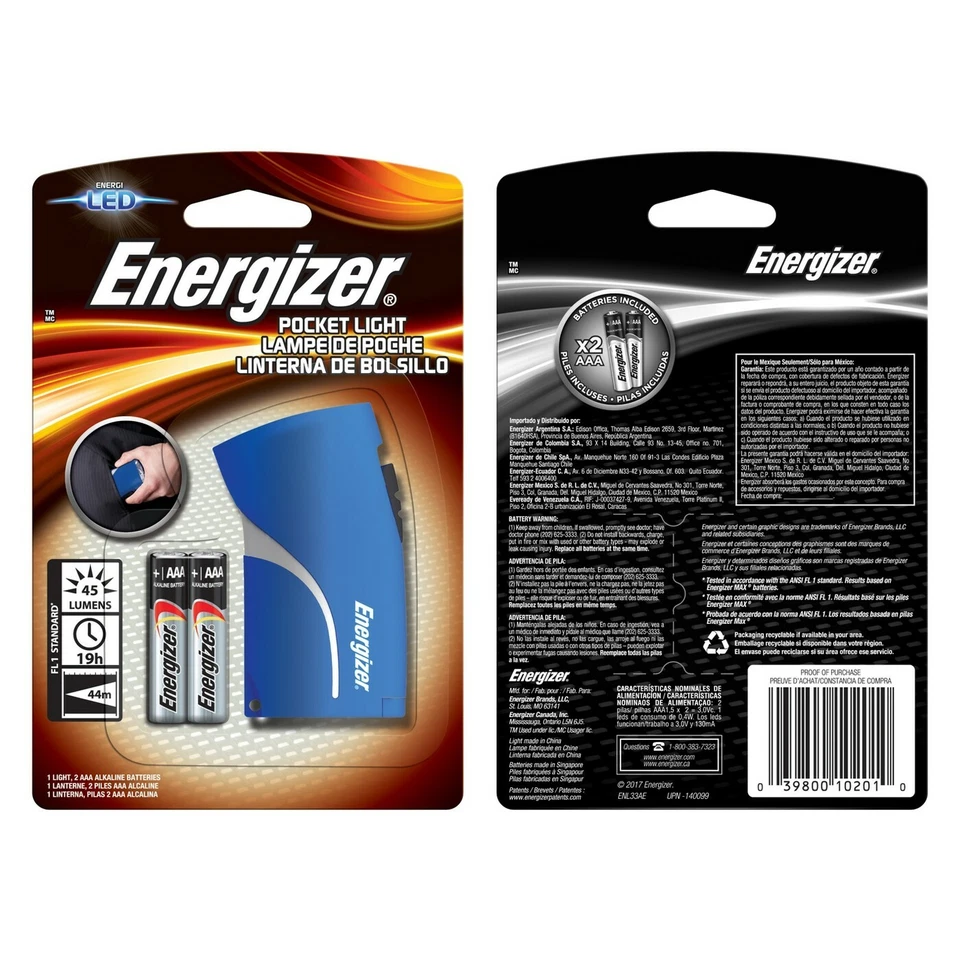Energizer Pocket Light ENL33AE - Image 1 of 1