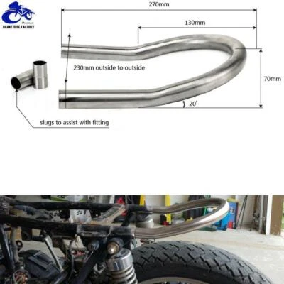 230mm Cafe Racer Rear Frame Hoop Brat Style Seat for Honda CB 550 750 for Yamaha Foto 1 de 4