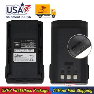 Battery BP232N/H For ICOM IC-F33 IC-F33G IC-F33GS IC-F33GT IC-F34 IC-F34G Type-C - Picture 1 of 9