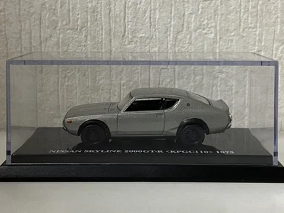 Kyosho 1/64 Colección B Nissan Skyline 2000GT-R KPGC110 1973 Plata KYOSHO Foto 1 de 4