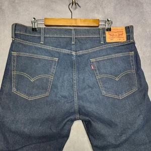 Levis 505 Jeans Herren 38x30 Regular Fit Straight Leg Zip Fly Stretch Denim Hose - Bild 1 von 18