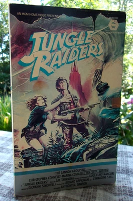 Jungle Raiders MGM/UA Book Box VHS Lee Van Cleef Antonio Margheriti - Image 1 of 4