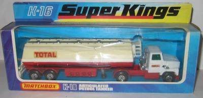 MATCHBOX SUPER KINGS K-16 PETROL TANKER 'TOTAL' MIB MINT/PERFECT - Image 1 of 4