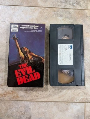 The Evil Dead VHS Tape 1979 HBO Video Sam Raimi Horror Movie Film Rare - Image 1 of 4