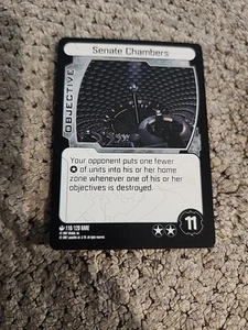 STAR WARS POCKETMODEL TCG: Senate Chambers from Wizkids 2007 - Picture 1 of 2