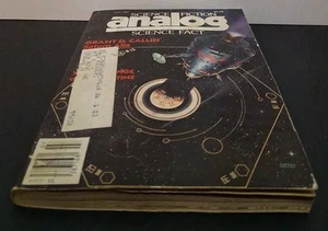 *Vintage 1984* July ANALOG SCIENCE FICTION Callin / Vinge / Stine **Acceptable** - Picture 1 of 9