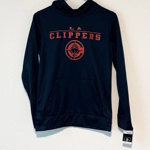NBA Los Angeles Clippers Poly Kids Hoodie Size Large (12/14) Blue. - Picture 1 of 8