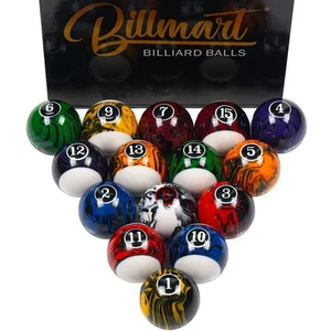 Set 16 Pool Table Balls - Picture 1 of 7