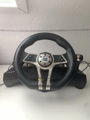 READY 2 GAMING HURRICANE WHEEL PRO für PC, PS3, PS4, Switch Lenkrad mit Pedalen - Bild 1 von 4