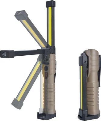 Wolfteeth Rechargeable Work Light, Folding Inspection Lamp With 3 Light Source 7 - Image 1 of 4