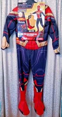 Disfraz de Spider-Man No Way Home para niño iluminado músculo pecho M-8 NUEVO Foto 1 de 4