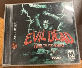 Evil Dead: Hail to the King Dreamcast Complete CIB Mature bruce campbell raimi