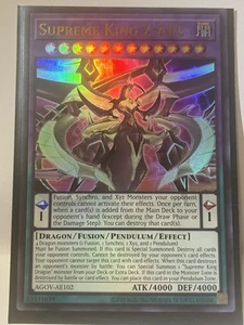 Yu-Gi-Oh Supreme King Z-ARC Asia-Inglés OCG Ultra Raro - Imagen 1 de 1