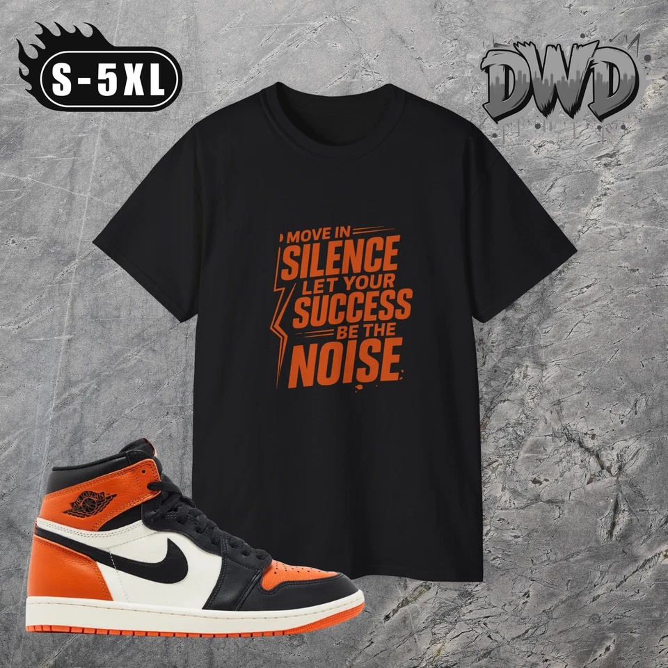 Matching Jordan Sneaker T-Shirt | SHATTERED BACKBOARD 1'S | All Sizes | T-Shirt - Image 1 of 1