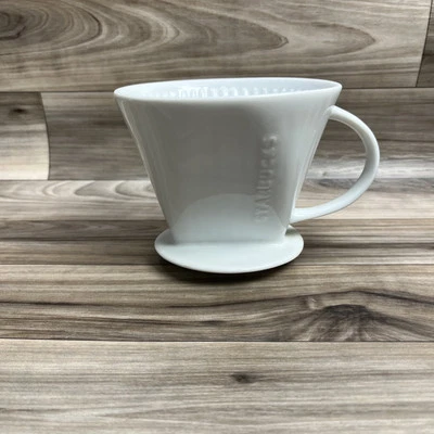 Filtro de café de cerámica Starbucks #4 verter sobre la cafetera café por goteo Foto 1 de 4