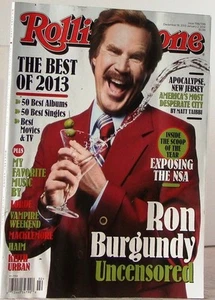 ROLLING STONE Magazine RON BURGUNDY Uncensored - Picture 1 of 5