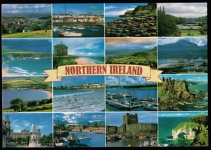 Northern Ireland Multi View John Hinde Postcard - Picture 1 of 2